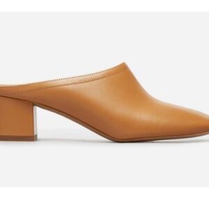 The Day Heel Mule - Cognac